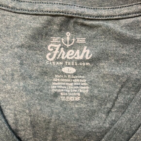 Fresh Blue Short Sleeve Tee - Picture 2 of 3